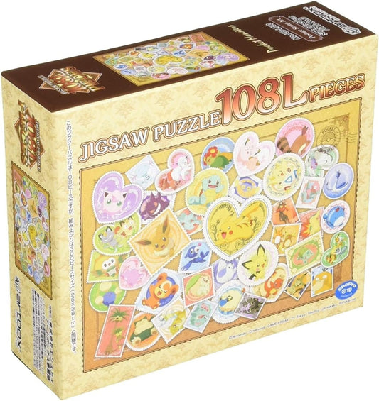 Pokemon: Postage Stamps 108 Piece Puzzle - Gootzy Gaming