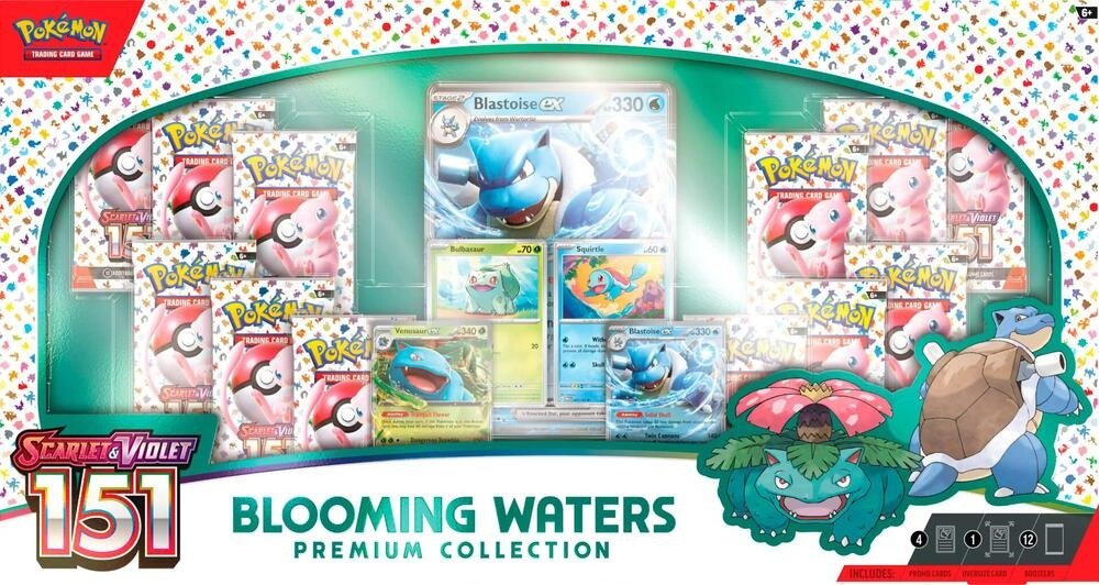 Pokemon SV: 151 Blooming Waters Premium Collection - Gootzy Gaming