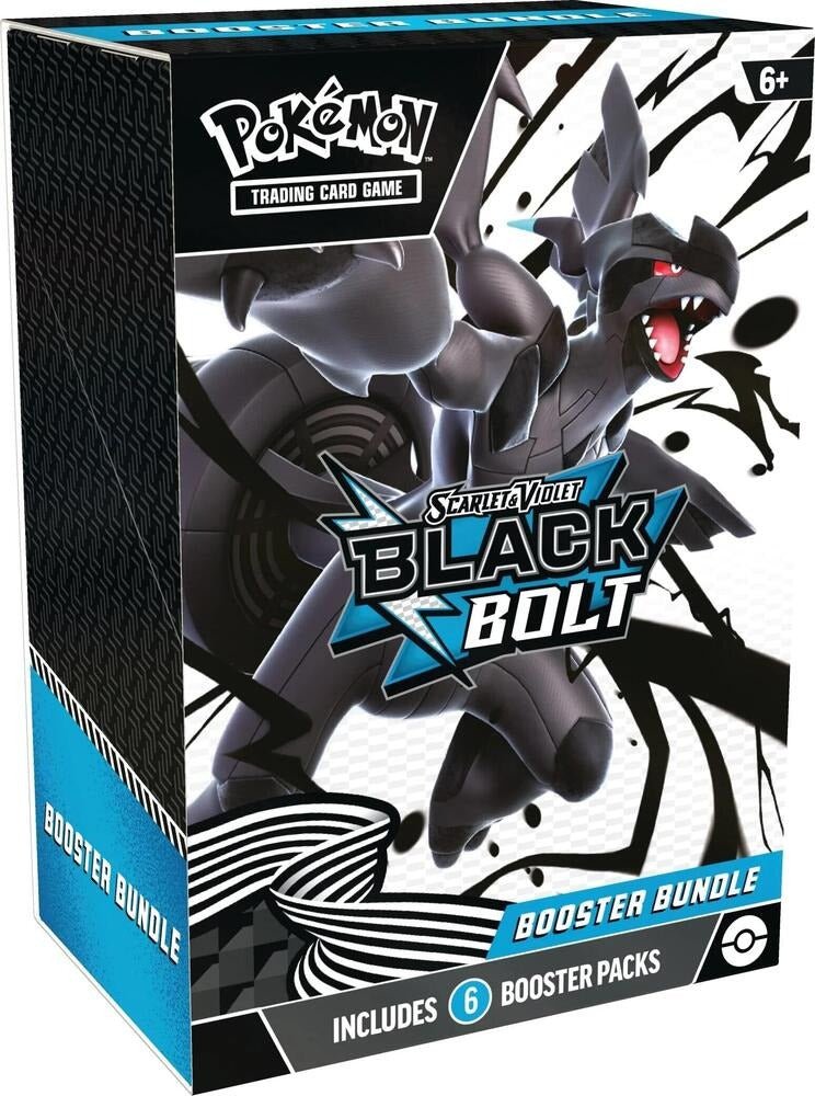 Pokemon SV: Black Bolt - Booster Bundle (6 Packs) - Gootzy Gaming