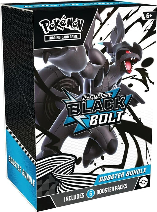 Pokemon SV: Black Bolt - Booster Bundle (6 Packs) - Gootzy Gaming