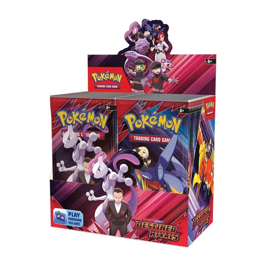 Pokemon SV: Destined Rivals Booster Box (36 Packs) - In Store Only. One Per Person Limits Apply. - Gootzy Gaming
