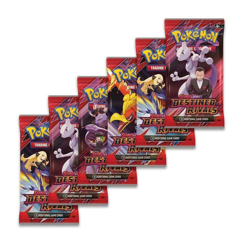 Pokemon SV: Destined Rivals - Booster Bundle (6 Packs) - Gootzy Gaming