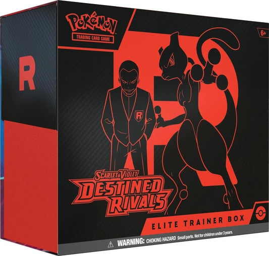 Pokemon SV: Destined Rivals - Elite Trainer Box (ETB) - In Store Only. 1 Per Person Limits Apply. - Gootzy Gaming
