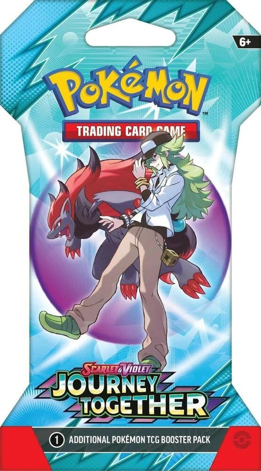 Pokemon SV: Journey Together Individual Booster Pack - 10 Card Sealed Pack - In Store Only - Gootzy Gaming