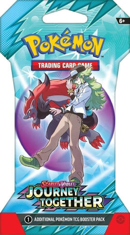 Pokemon SV: Journey Together Individual Sleeved Booster Pack - 10 Card Sealed Pack - Gootzy Gaming