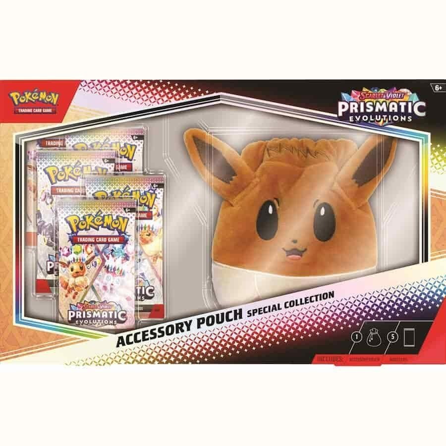 Pokemon SV: Prismatic Evolutions - Accessory Pouch Special Collection - Gootzy Gaming