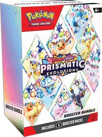 Pokemon SV: Prismatic Evolutions - Booster Bundle (6 Packs) - Gootzy Gaming