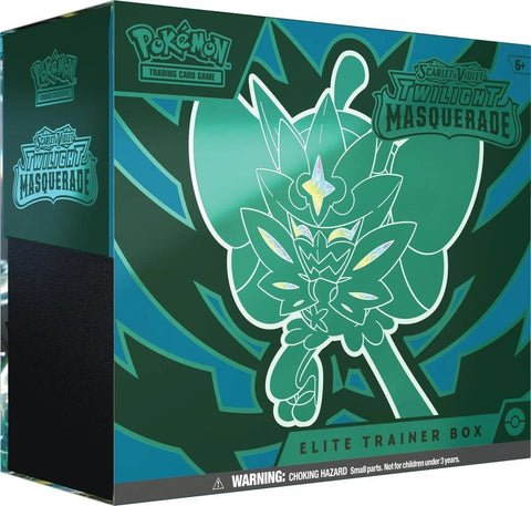 Pokemon SV: Twilight Masquerade - Elite Trainer Box (ETB) - Gootzy Gaming