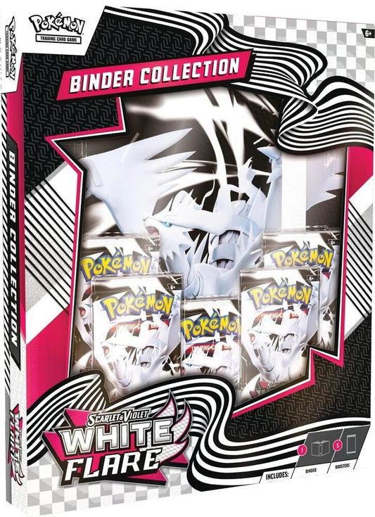 Pokemon : White Flare - Binder Collection - In Store Only. 1 Per Person Limits Apply. - Gootzy Gaming