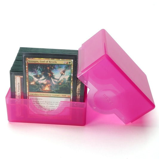 Prism Deck Case: Polished - Fuchsia - Gootzy Gaming