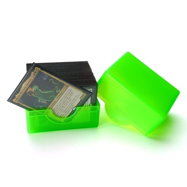 Prism Deck Case: Polished - Lime Green - Gootzy Gaming