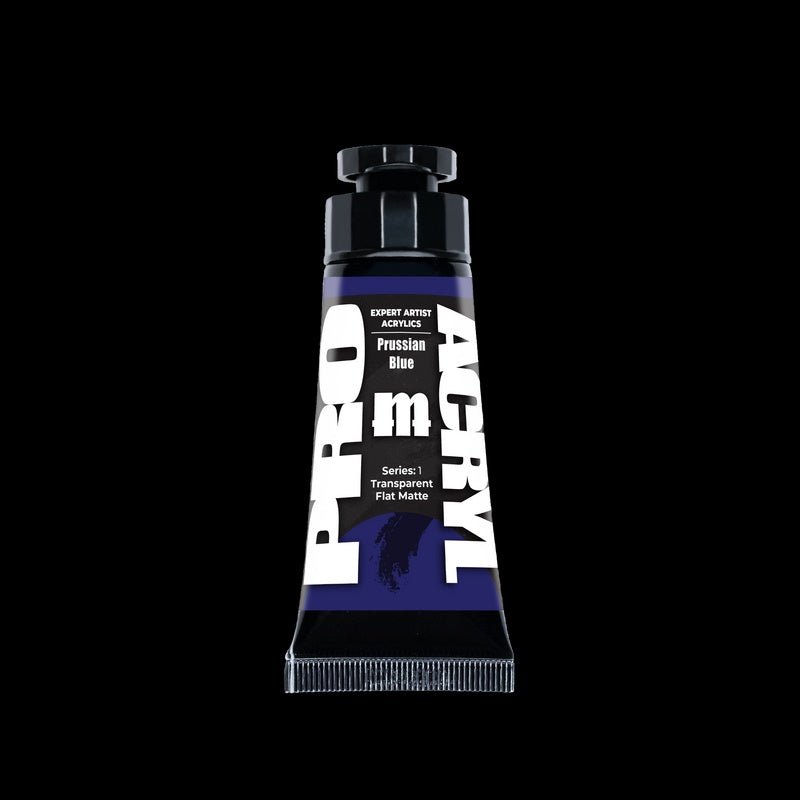 Prussian Blue - Expert Artist Acrylic Miniatures Paint - Monument Hobbies - 30 mL Tube - Gootzy Gaming