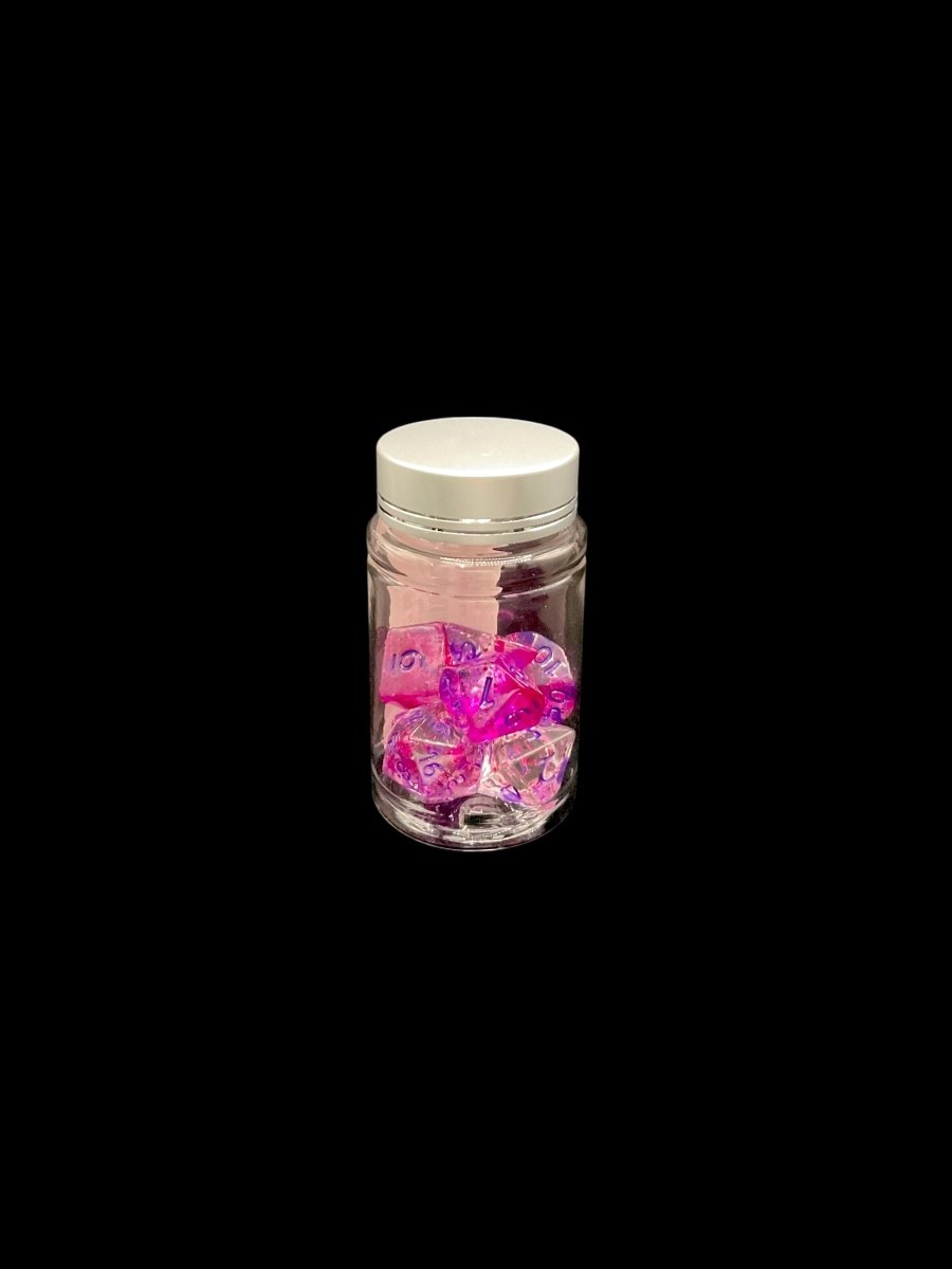 Purple Shards - Plastic Standard 7 Dice Set - D&D Dice - Gootzy Gaming