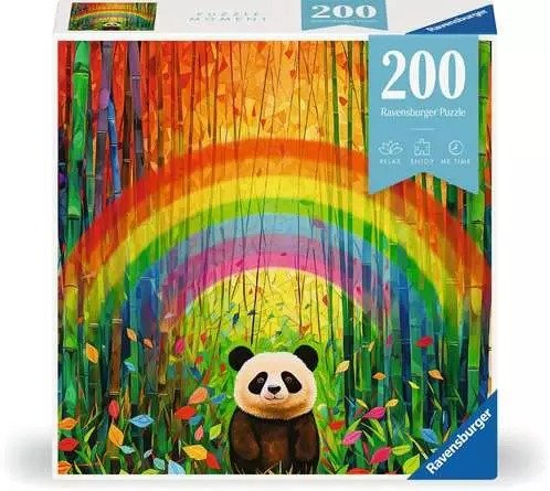 Puzzle Moments: Bamboo Panda 200 Piece Puzzle - Gootzy Gaming