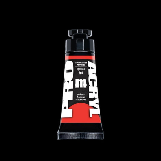 Pyrrole Red - Expert Artist Acrylic Miniatures Paint - Monument Hobbies - 30 mL Tube - Gootzy Gaming