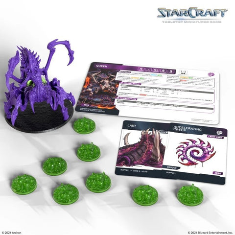 Queen - Starcraft: Zerg Expansion Set - 1 Miniature - Gootzy Gaming