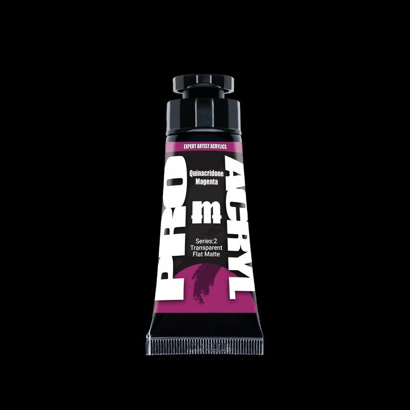 Quinacridone Magenta - Expert Artist Acrylic Miniatures Paint - Monument Hobbies - 30 mL Tube - Gootzy Gaming