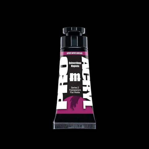 Quinacridone Magenta - Expert Artist Acrylic Miniatures Paint - Monument Hobbies - 30 mL Tube - Gootzy Gaming