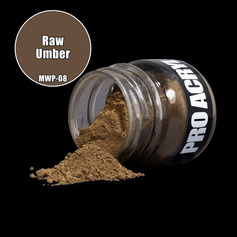 Raw Umber - Weathering Pigments - Monument Hobbies - 37 mL Container - Gootzy Gaming