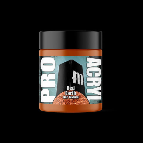 Red Earth (Fine) - Ground Texture Paste - Monument Hobbies - 120 mL Container - Gootzy Gaming