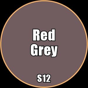 Red Grey - Premium Matte Acrylic Miniatures Paint - Monument Hobbies - 22 mL Dropper Bottle - Gootzy Gaming