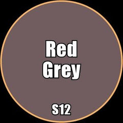 Red Grey - Premium Matte Acrylic Miniatures Paint - Monument Hobbies - 22 mL Dropper Bottle - Gootzy Gaming