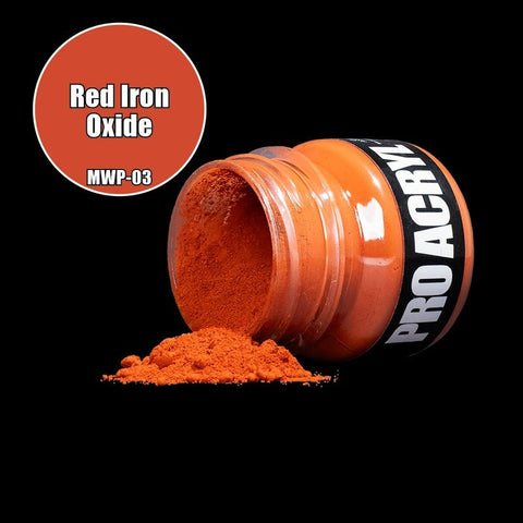 Red Iron Oxide - Weathering Pigments - Monument Hobbies - 37 mL Container - Gootzy Gaming