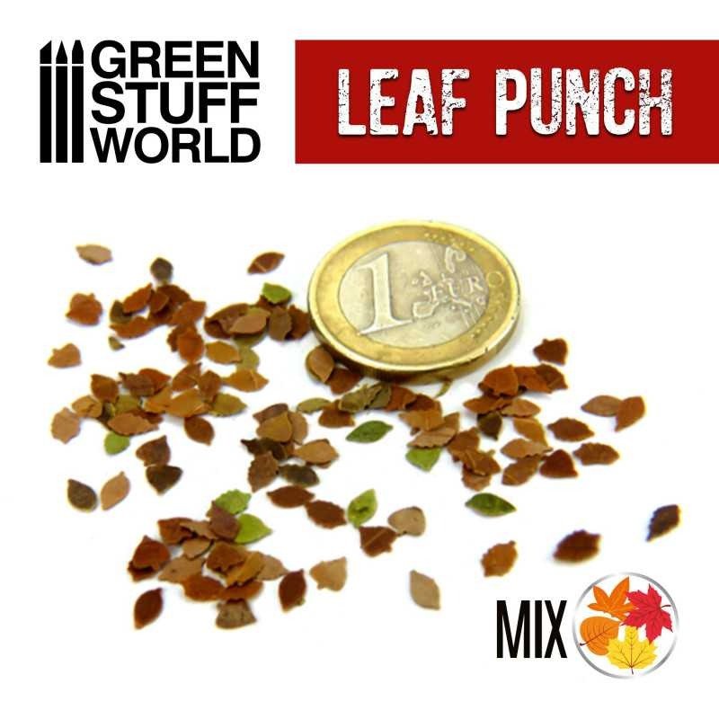 Red Leaf Punch (4 Styles Mix) - Miniature Leaf Hobby Tool - Green Stuff World - Gootzy Gaming