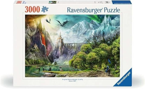 Reign of Dragons 3000 Piece Puzzle - Gootzy Gaming