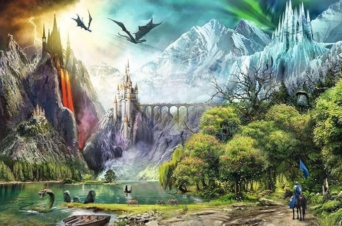 Reign of Dragons 3000 Piece Puzzle - Gootzy Gaming