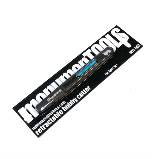 Retractable Hobby Knife - Monument Hobbies - Stainless Steel Hobby Tool - Gootzy Gaming