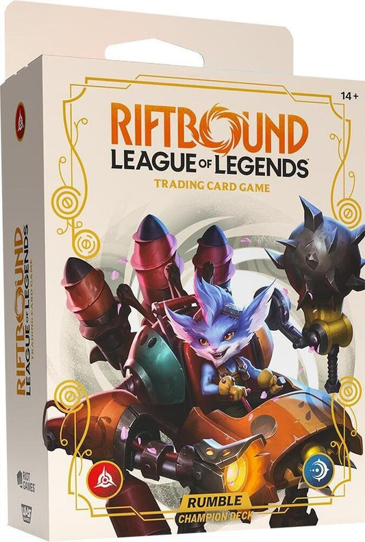 Riftbound: Spiritforged Champion Deck - Rumble - Gootzy Gaming