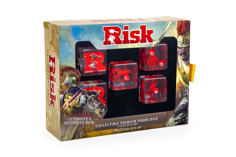 Risk - Oversized 5 Dice Set - Token Dice - Gootzy Gaming