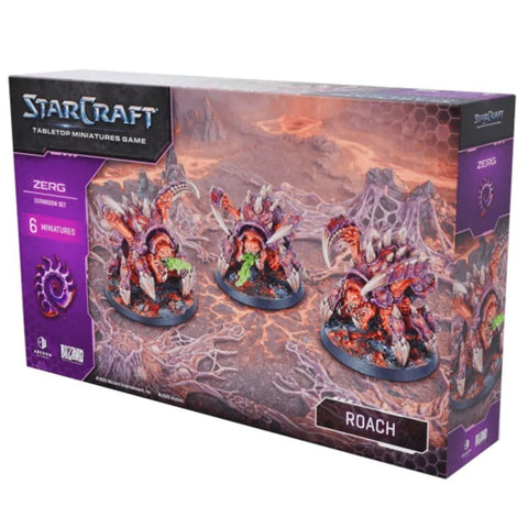 Roach - Starcraft: Zerg Expansion Set - 6 Miniatures - Gootzy Gaming