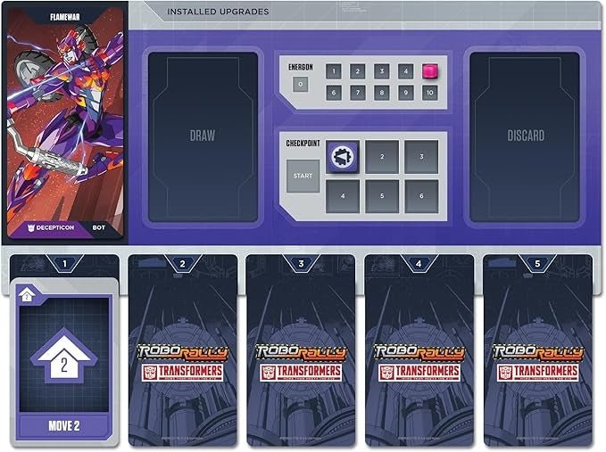 Robo Rally: Transformers - Gootzy Gaming