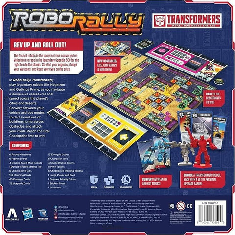 Robo Rally: Transformers - Gootzy Gaming