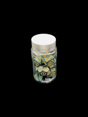 Royal Green - Plastic Standard 7 Dice Set - D&D Dice - Gootzy Gaming