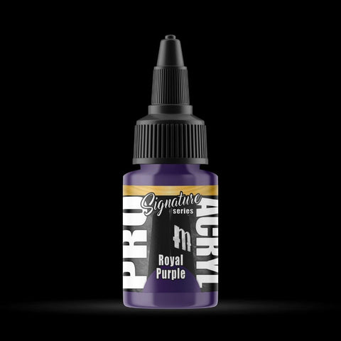 Royal Purple - Premium Matte Acrylic Miniatures Paint - Monument Hobbies - 22 mL Dropper Bottle - Gootzy Gaming