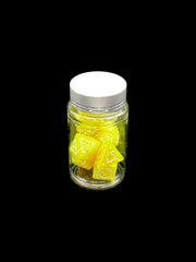 Royal Yellow - Plastic Standard 7 Dice Set - D&D Dice - Gootzy Gaming