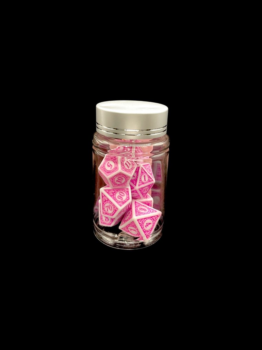 Runic Berry - Plastic Standard 7 Dice Set - D&D Dice - Gootzy Gaming