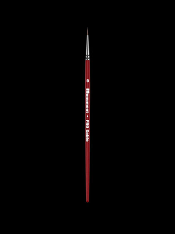Sable Round Size 0 Paint Brush - Monument Hobbies - Premium Miniatures Paint Brush - Gootzy Gaming