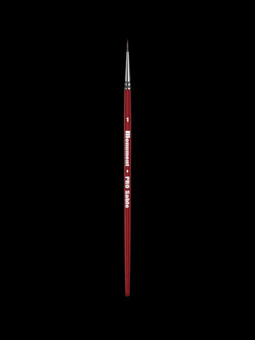 Sable Round Size 1 Paint Brush - Monument Hobbies - Premium Miniatures Paint Brush - Gootzy Gaming