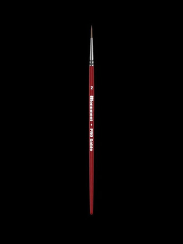 Sable Round Size 2 Paint Brush - Monument Hobbies - Premium Miniatures Paint Brush - Gootzy Gaming