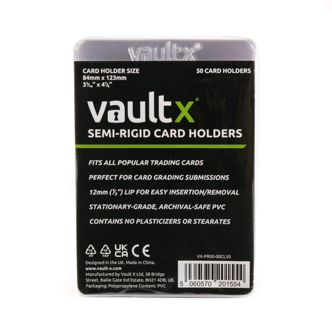 Semi - Rigid Card Holders - 50 count - Gootzy Gaming