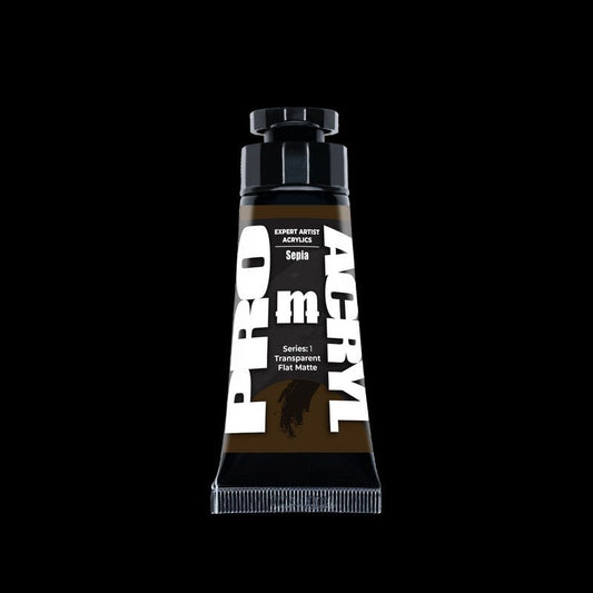 Sepia - Expert Artist Acrylic Miniatures Paint - Monument Hobbies - 30 mL Tube - Gootzy Gaming