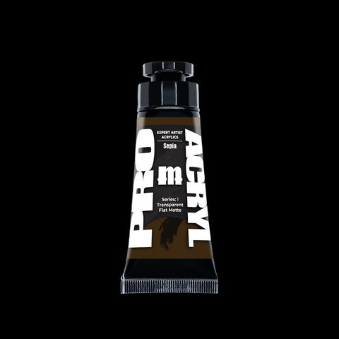 Sepia - Expert Artist Acrylic Miniatures Paint - Monument Hobbies - 30 mL Tube - Gootzy Gaming