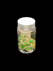 Shamrock Shimmer - Plastic Standard 7 Dice Set - D&D Dice - Gootzy Gaming