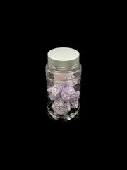 Shipwheel Silver - Metal 7 Dice Set - D&D Dice - Gootzy Gaming
