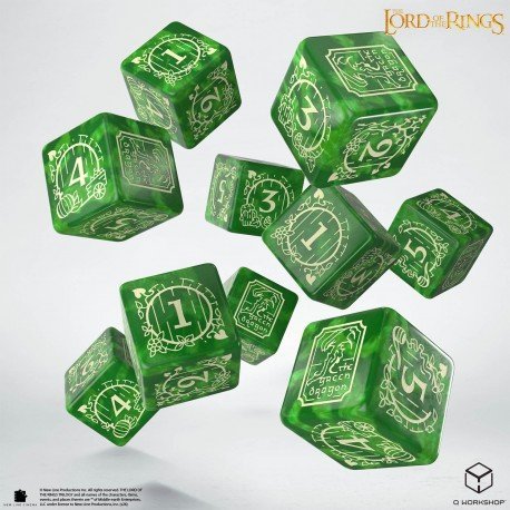 Shire - The Lord of the Rings 10 x D6 Dice Set - TCG Dice - Gootzy Gaming