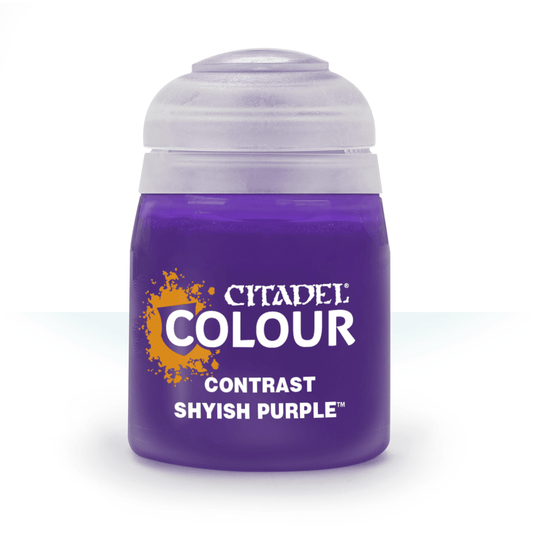 Shyish Purple - Contrast Acrylic Miniatures Paint - Citadel Colour - 18 mL - Gootzy Gaming